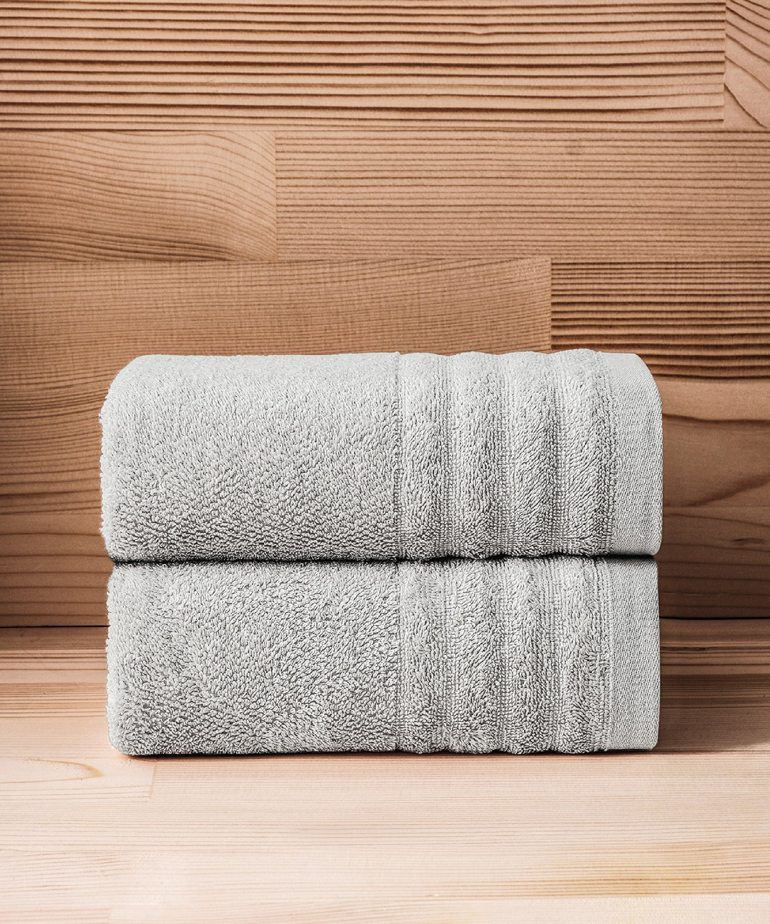 Lapis - 50x90cm Set of 2 Towels Stone