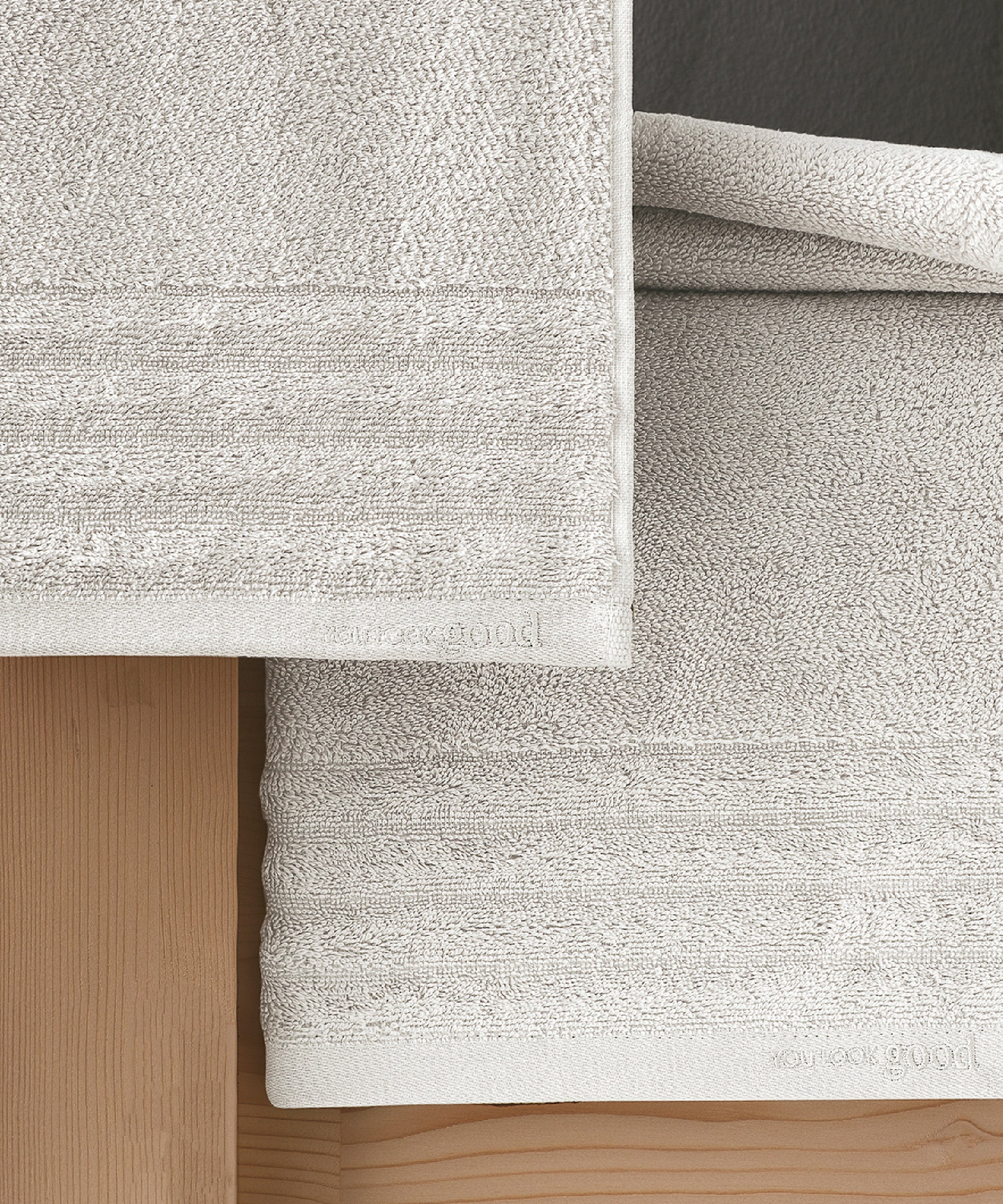 Lapis - 50x90cm 1 Towel + 70x140cm 1 Towel Stone