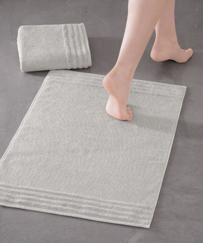 Lapis - 50x75cm Set of 2 Bathmats Stone