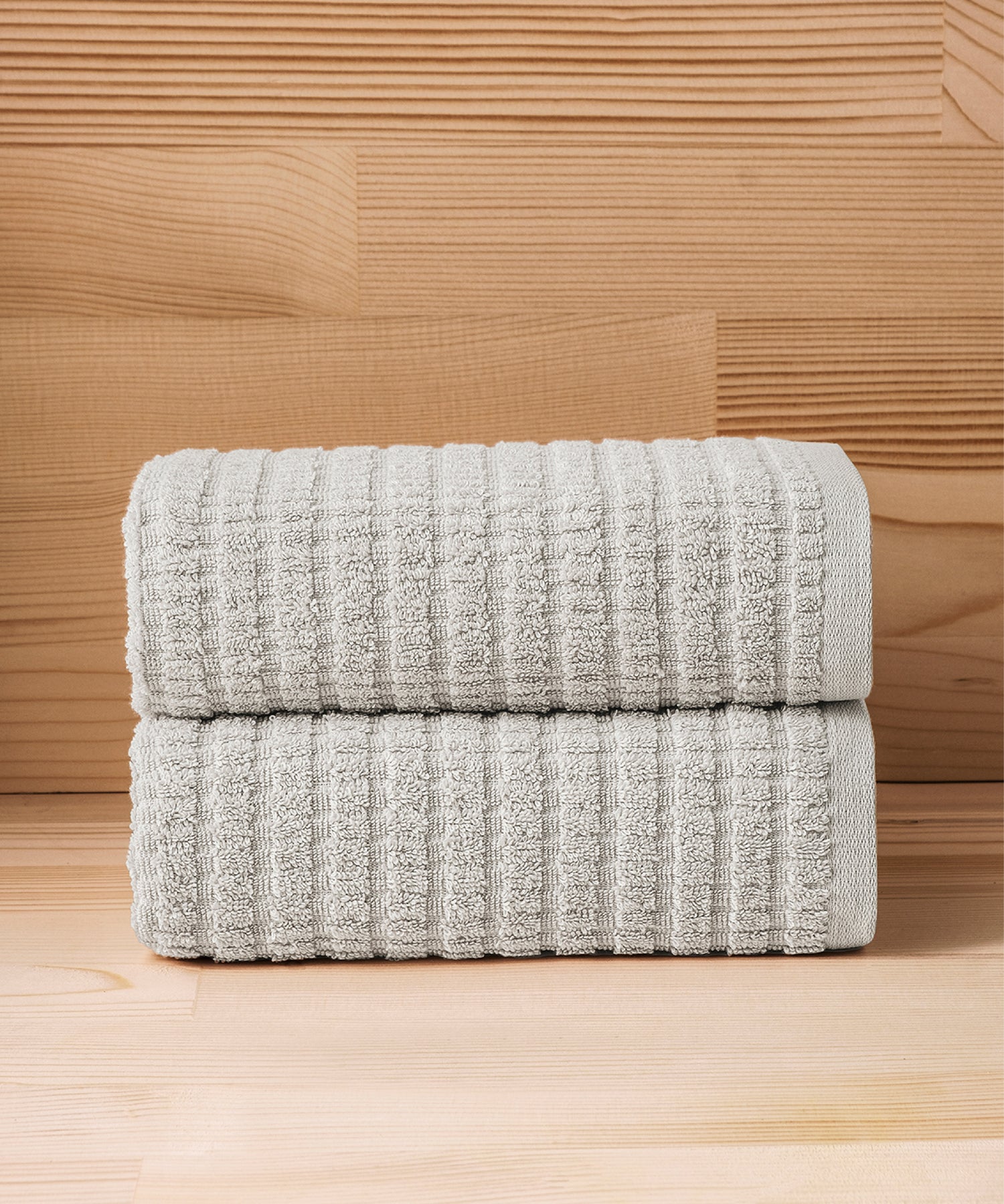 Penta - 50x90cm Set of 2 Towels Stone