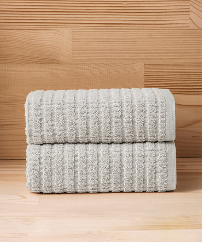 Penta - 50x90cm Set of 2 Towels Stone